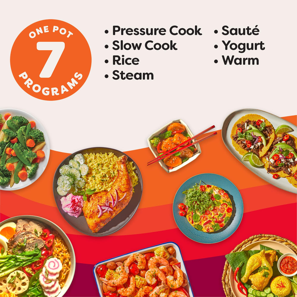 Instant Pot olla interior acero 18/8 con fondo triply para cocción uniforme