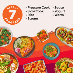 Instant Pot RIO Mini stainless steel pot detail, Instant Pot durable surface for even heating