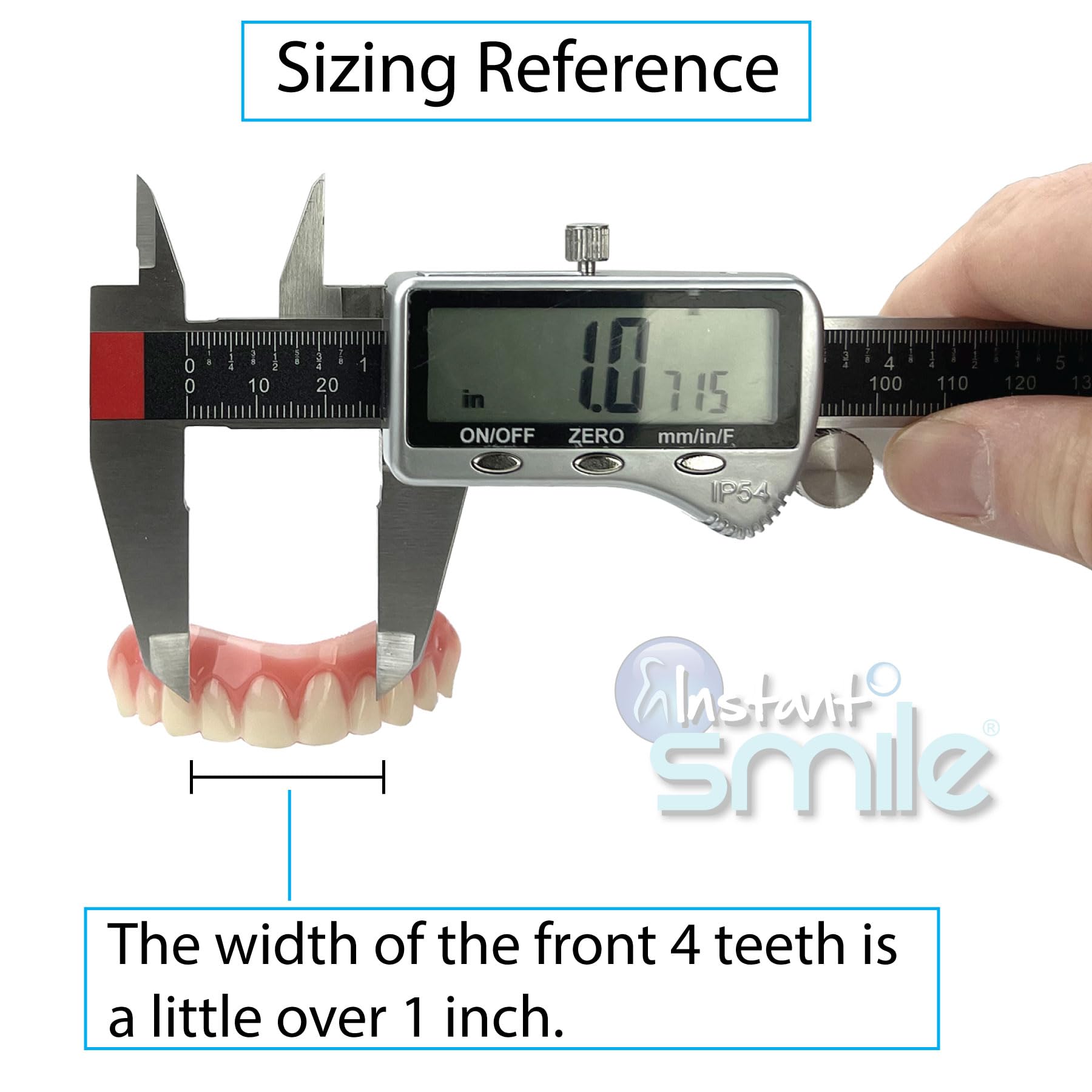 Instant Smile funda de almacenamiento para cuidar la prótesis entre usos