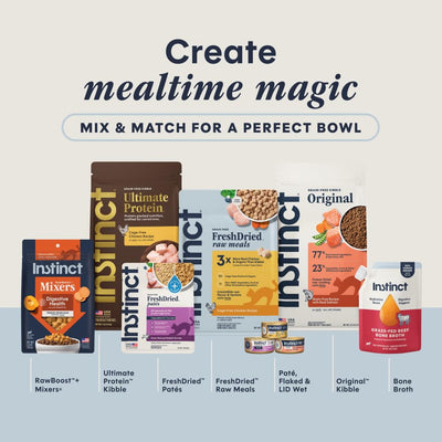 Instinct in kitchen lifestyle scene showing everyday convenience and preparation