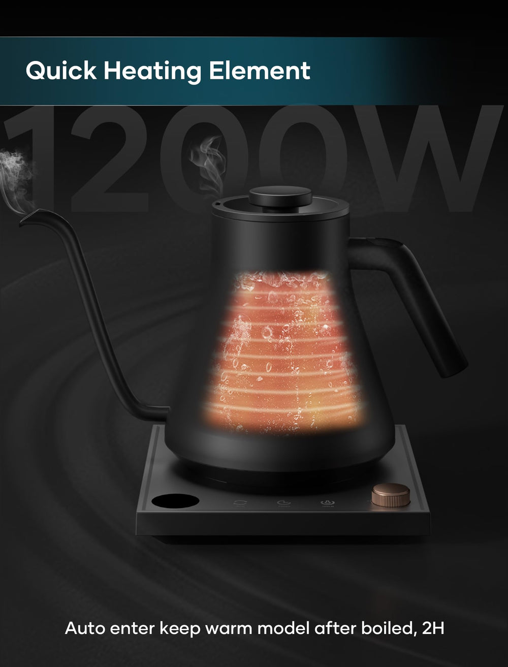intasting stopwatch on screen showing brew timing for consistent pours