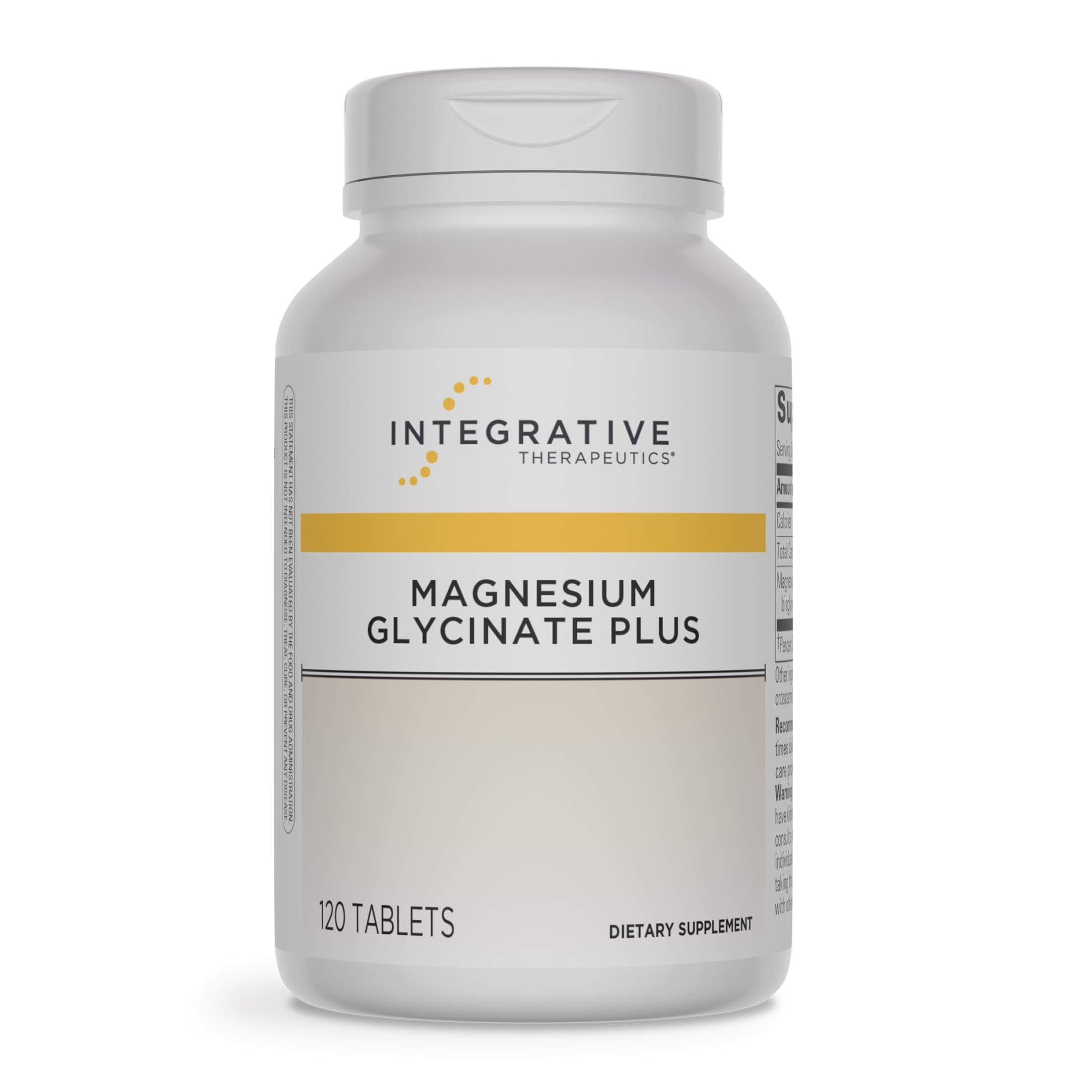 Integrative Therapeutics envase frontal mostrando claridad de etiqueta y confianza