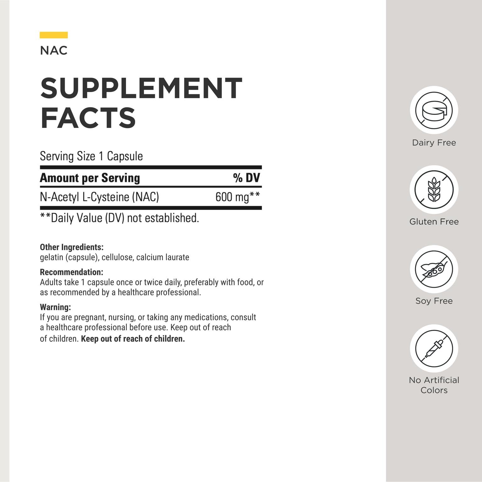 Integrative Therapeutics primer plano de la cápsula mostrando textura y pureza