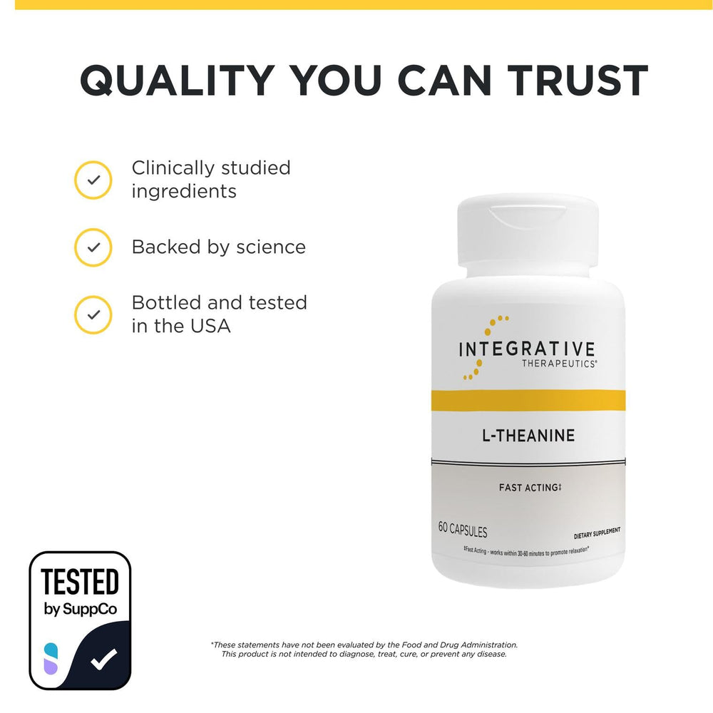 Integrative Therapeutics sello de prueba por terceros que destaca control de calidad