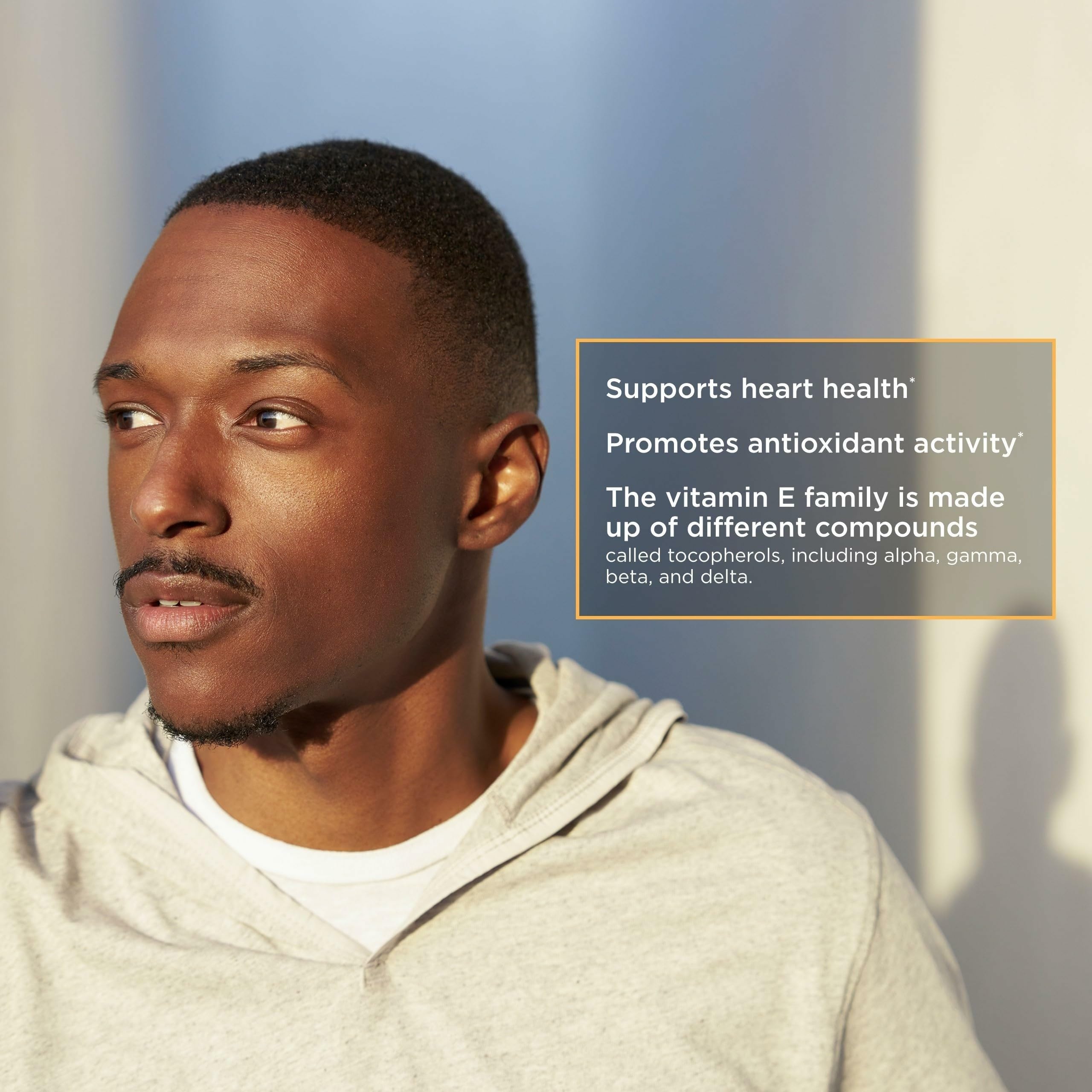 Bottle cap and safety seal on Integrative Therapeutics Vitamin E ensuring product integrity