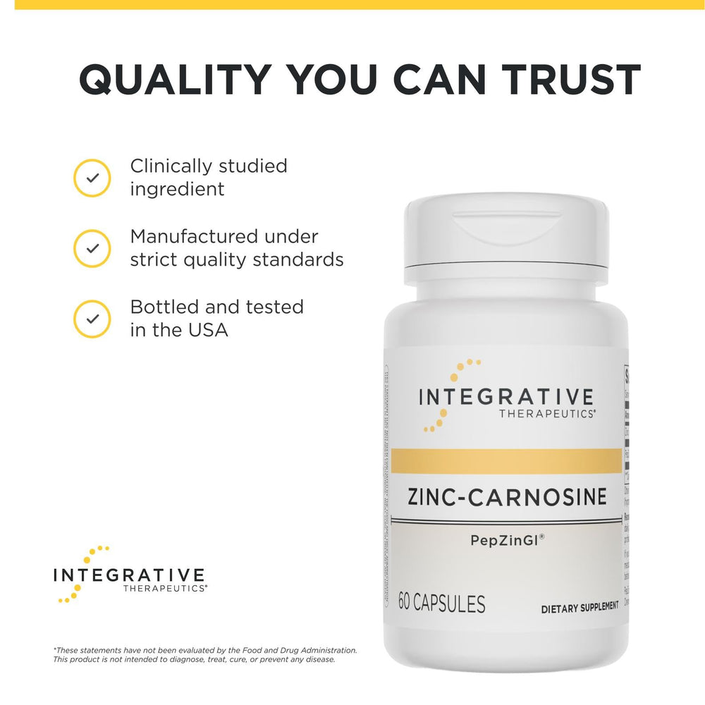 Integrative Therapeutics etiqueta nutricional legible para transparencia y confianza