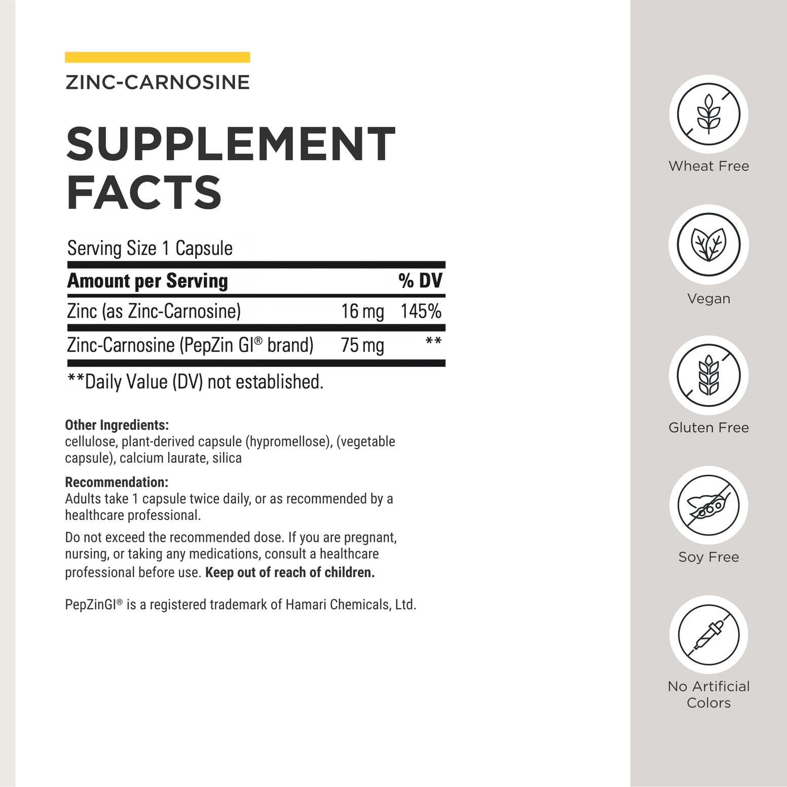 Integrative Therapeutics primer plano de cápsula mostrando textura y pureza