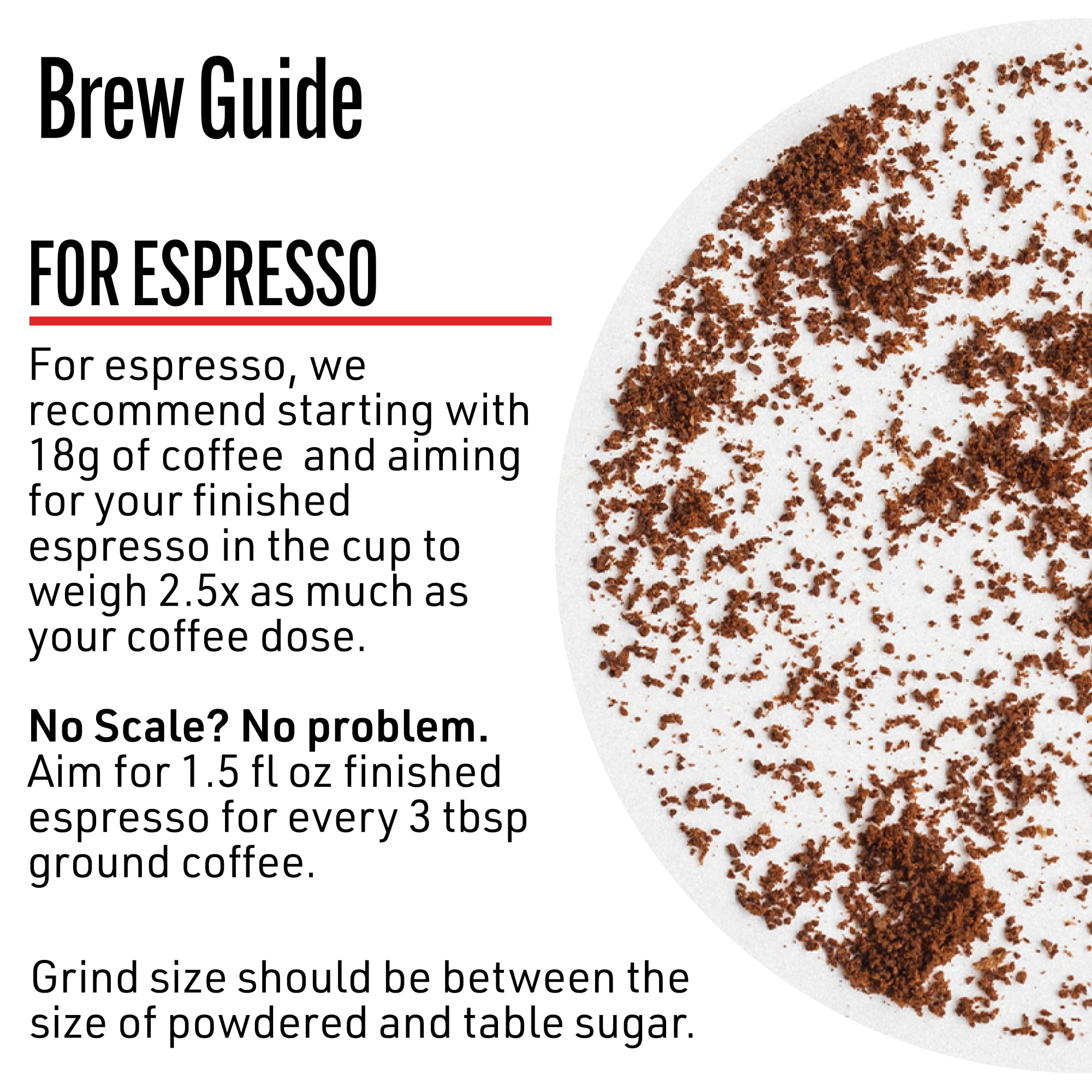 Intelligentsia taza de espresso con crema, representa dulzura y balance en taza