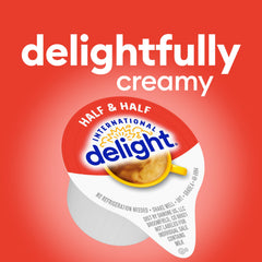 International Delight primer plano de textura cremosa que mejora la taza