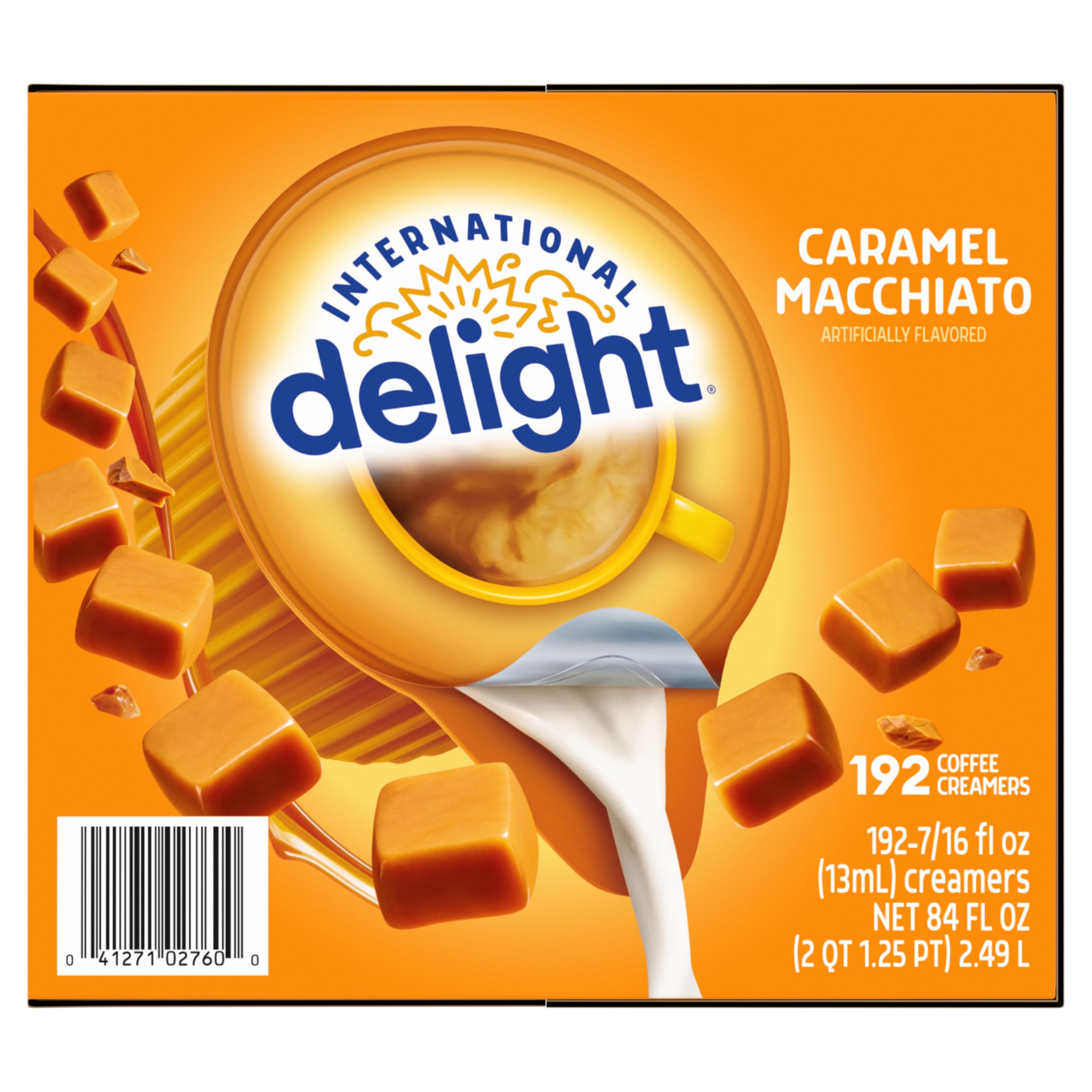 International Delight escena de desayuno con café y cápsulas para estilo de vida