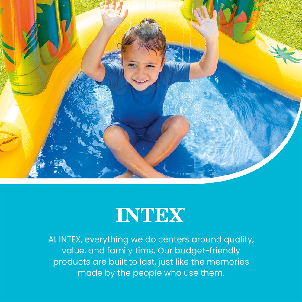 INTEX colchoneta de aterrizaje bajo el tobogán que amortigua caídas