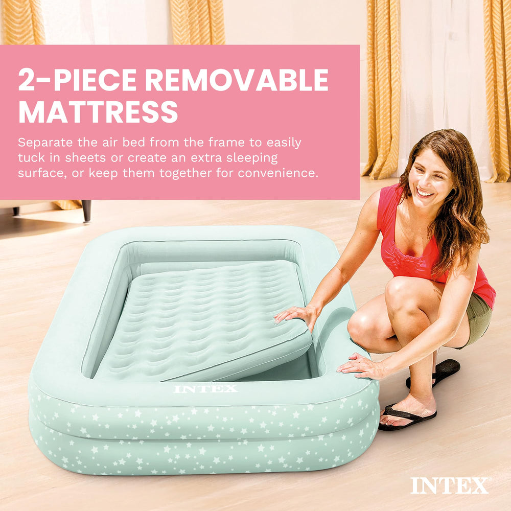 Intex colchoneta interior desmontable para mayor acolchado y limpieza fácil