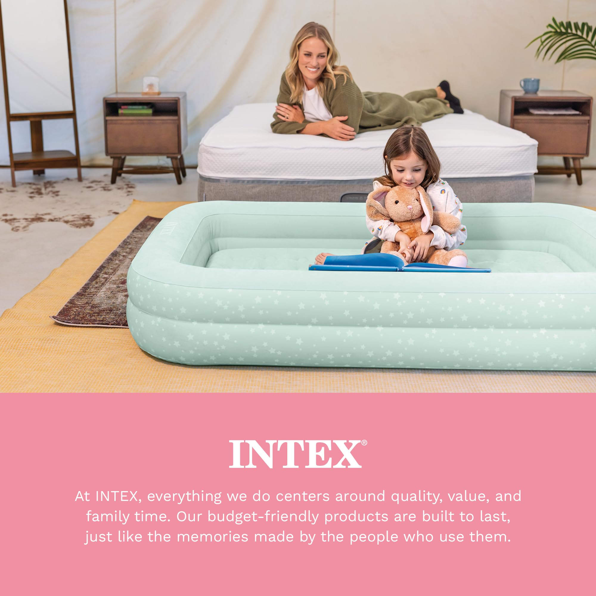 Intex contenido del set en bolsa de transporte para guardado sencillo
