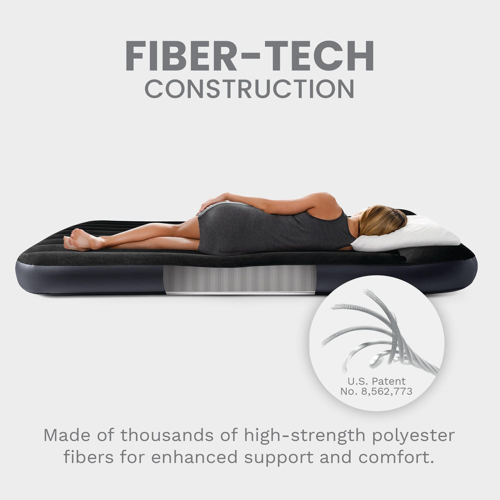 Intex corte interior Fiber-Tech, soporte resistente y distribución del peso