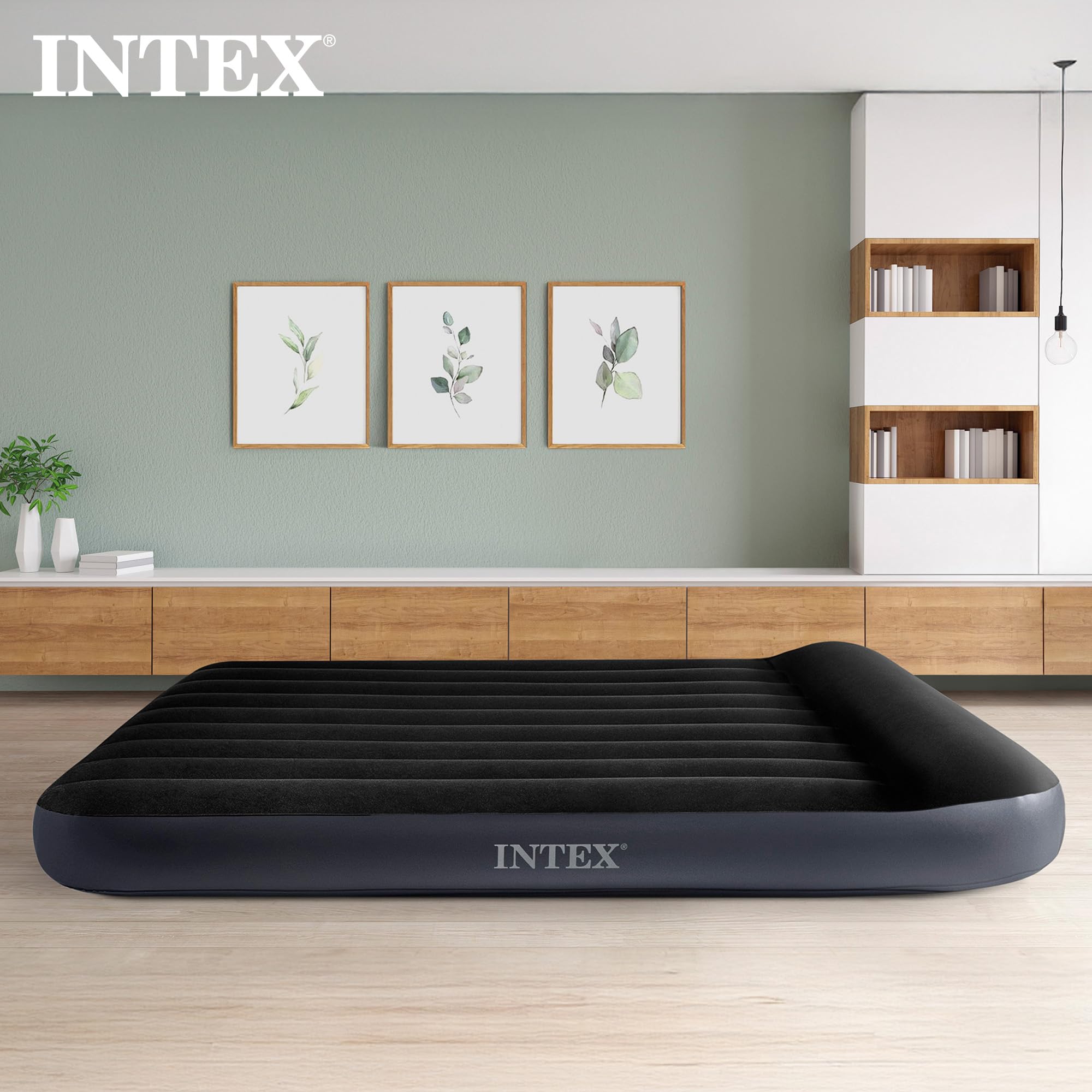 Intex bolsa de transporte con colchón empaquetado, fácil guardado y transporte