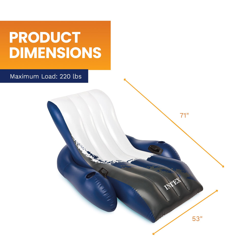 Intex portavasos con bebida accesible para mayor comodidad