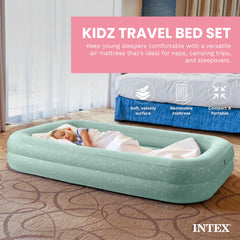 Intex detalle de superficie aterciopelada que aporta suavidad al dormir