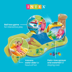 INTEX detalle del vinilo 10 gauge que indica durabilidad y resistencia