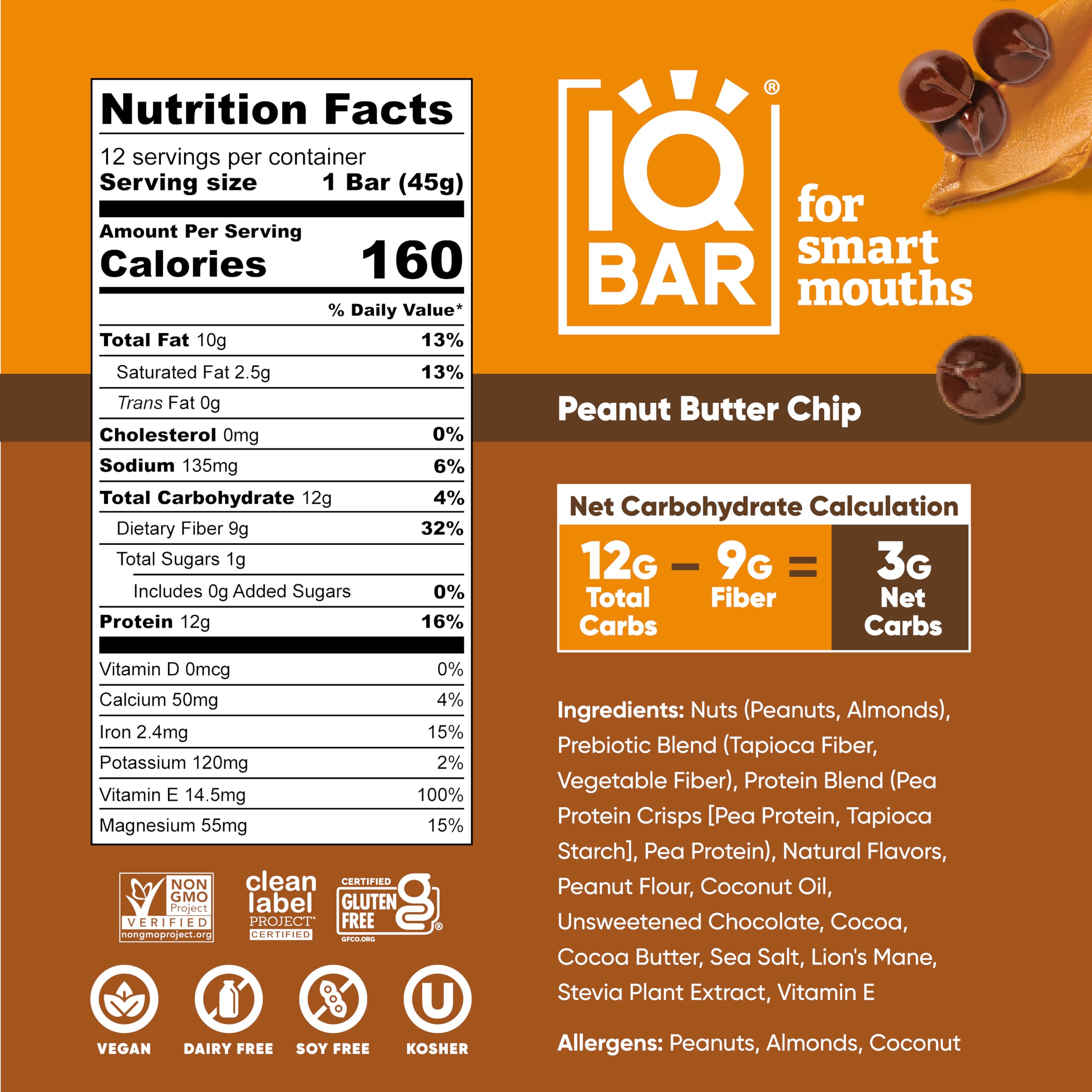 IQBAR en escritorio de oficina como snack saludable para concentración