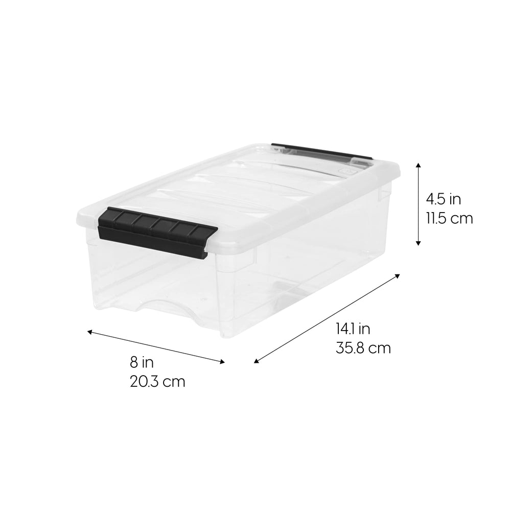 IRIS USA side view showing visible contents for quick identification benefit