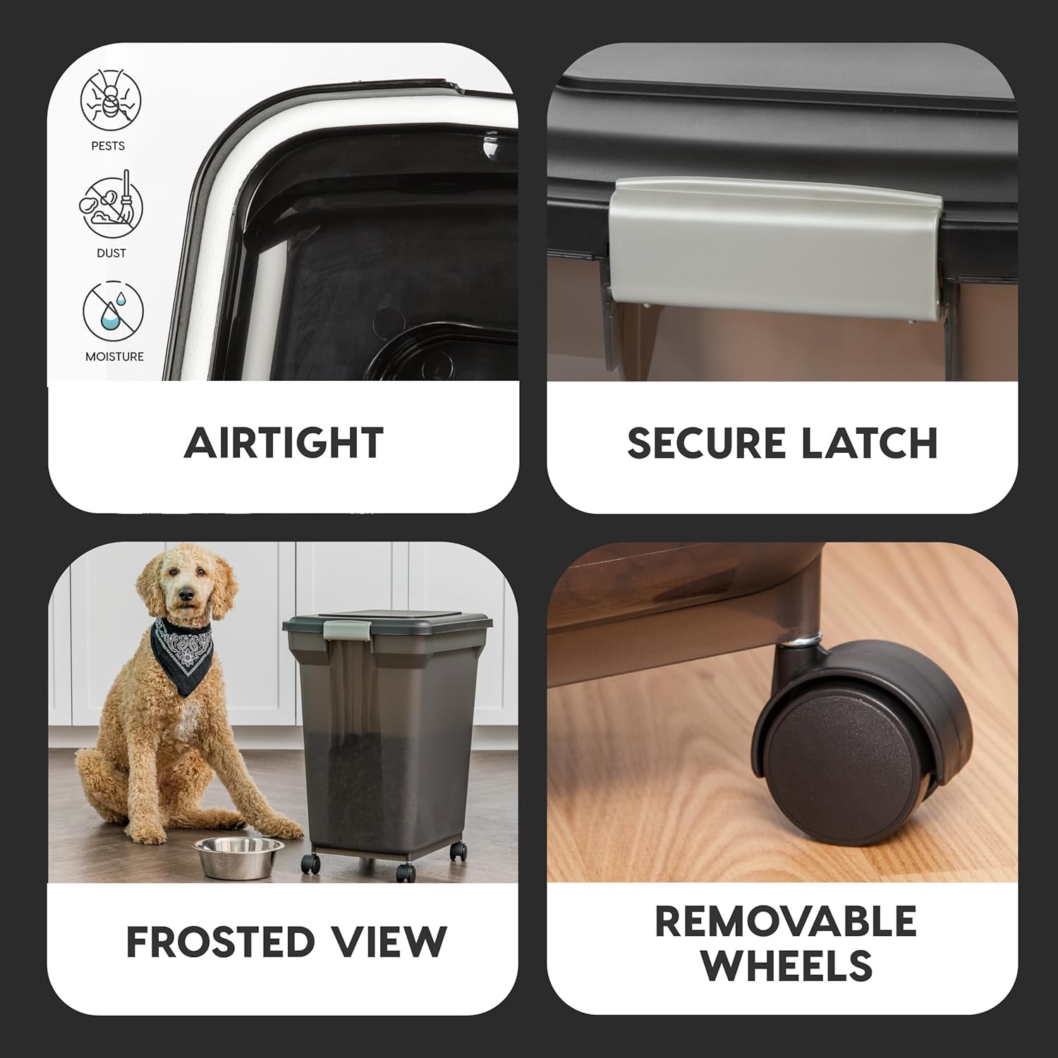 IRIS USA comparación de dimensiones para visualizar tamaño real en casa