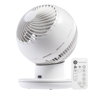IRIS USA WOOZOO front view showing compact design and strong airflow benefit