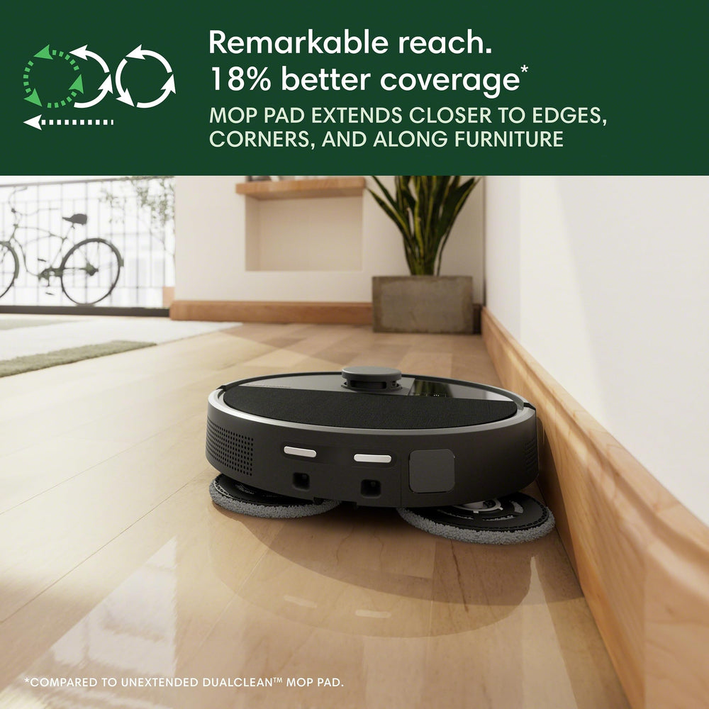 iRobot Roomba 505X multi‑surface rubber brush detail resisting hair wrap for better pickup