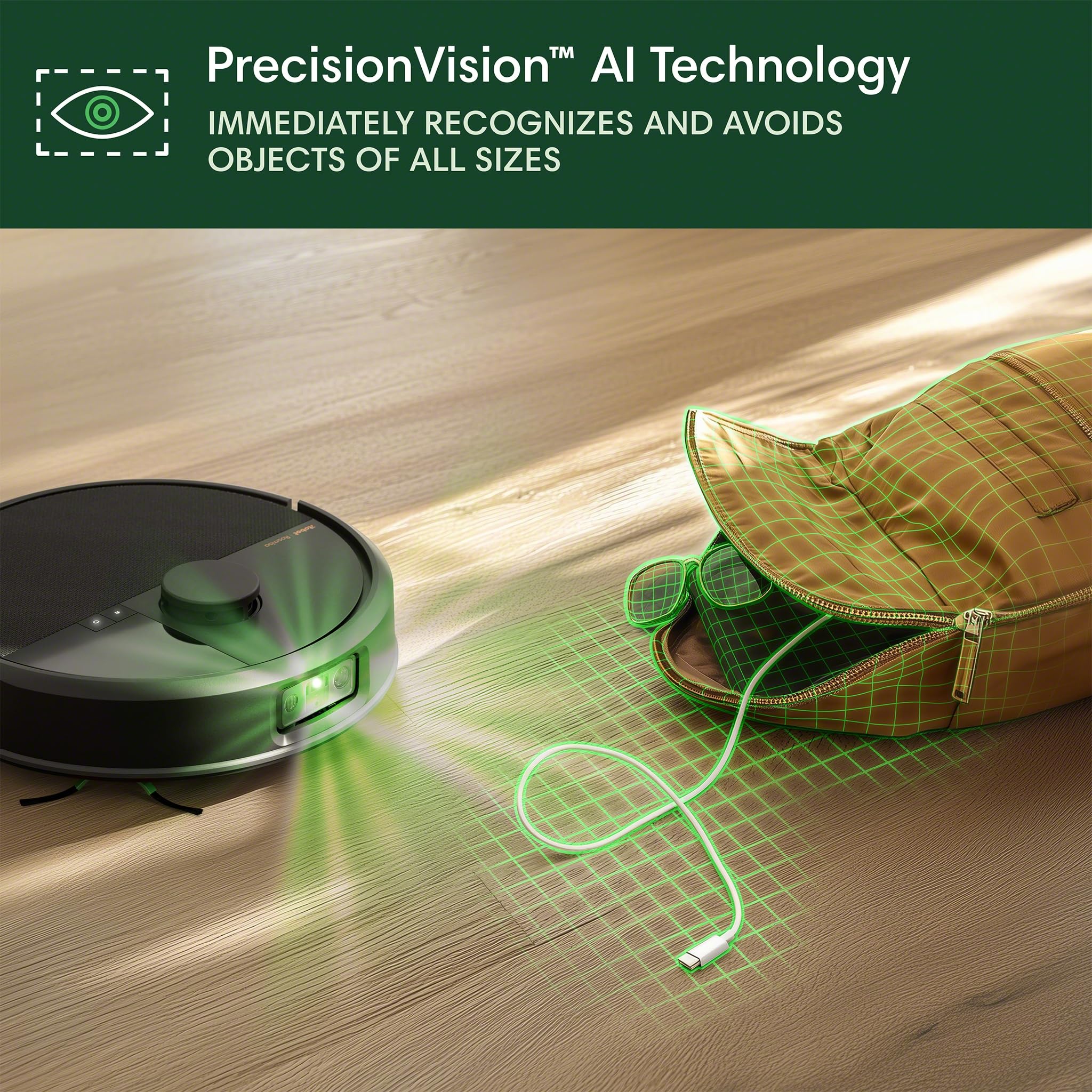 iRobot Roomba Max 705 dock bag storage open for hygienic debris sealing