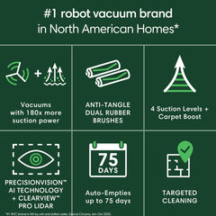 iRobot Roomba Max 705 dual rubber brushes closeup lift hair and dirt