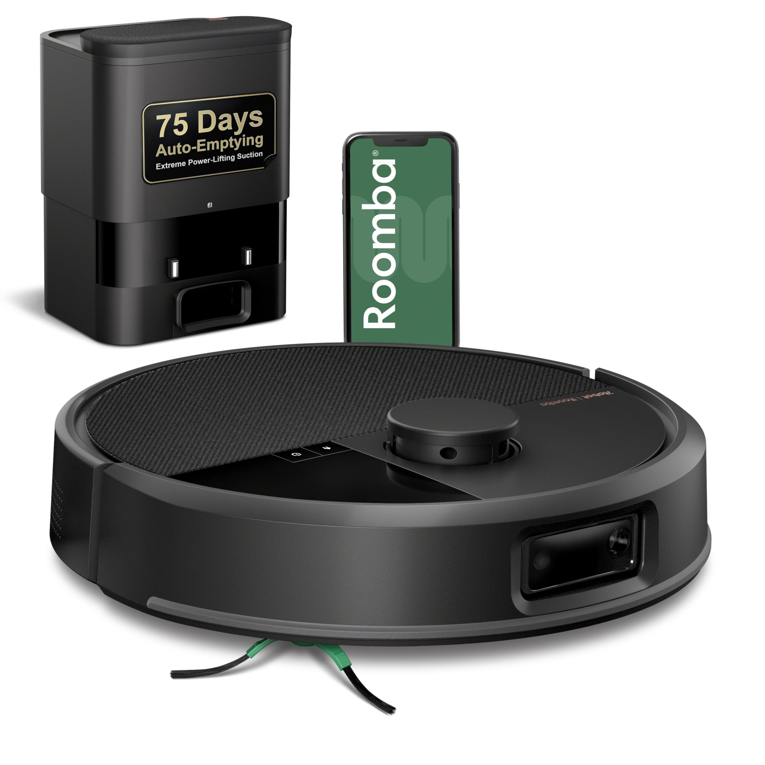 iRobot Roomba Max 705 front view showing sleek design and easy access