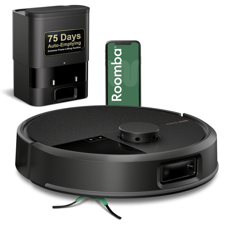 iRobot Roomba Max 705 front view showing sleek design and easy access