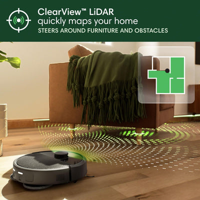 iRobot dock self-empty bag filling, providing long debris storage convenience