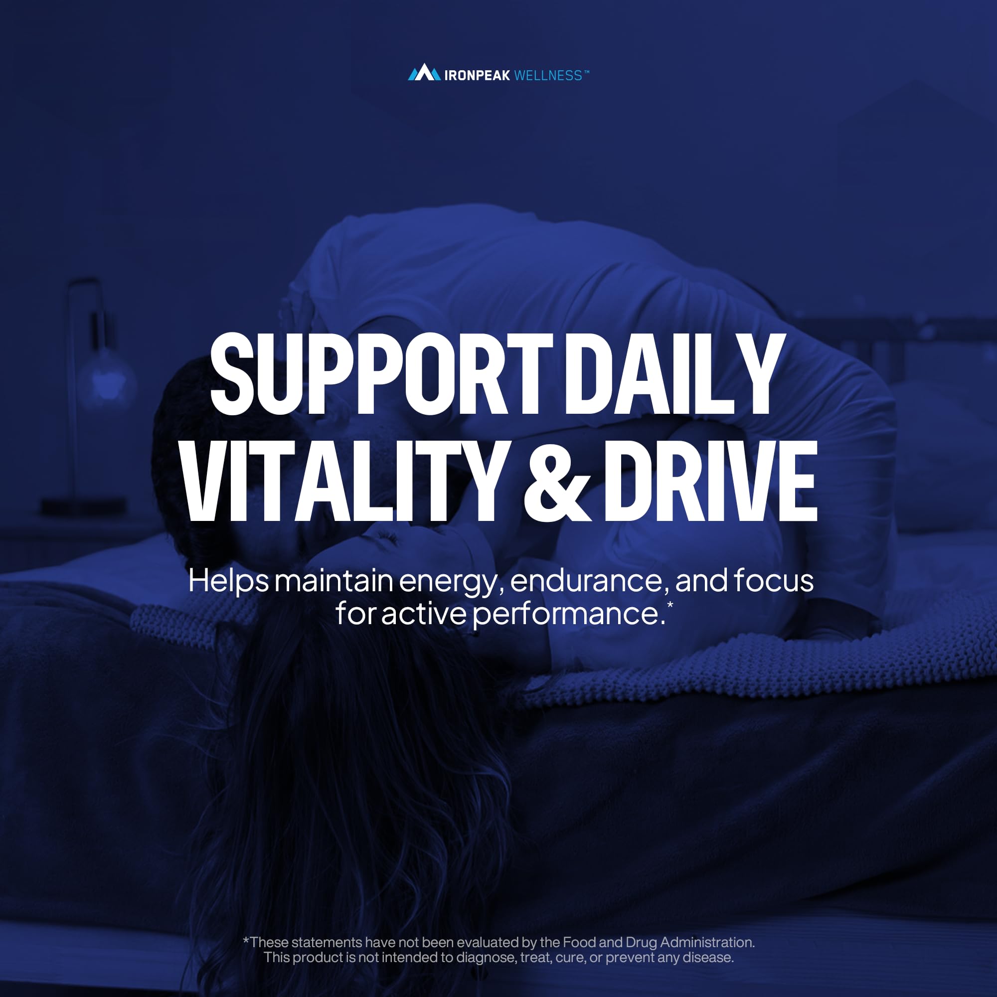 IronPeak AndroBoost escena lifestyle con hombre activo y recuperación mejorada