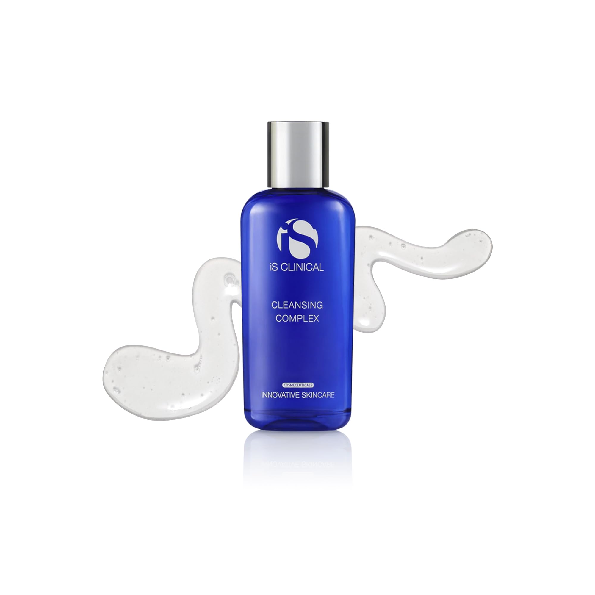 iS CLINICAL front bottle view showing clean design and product benefit