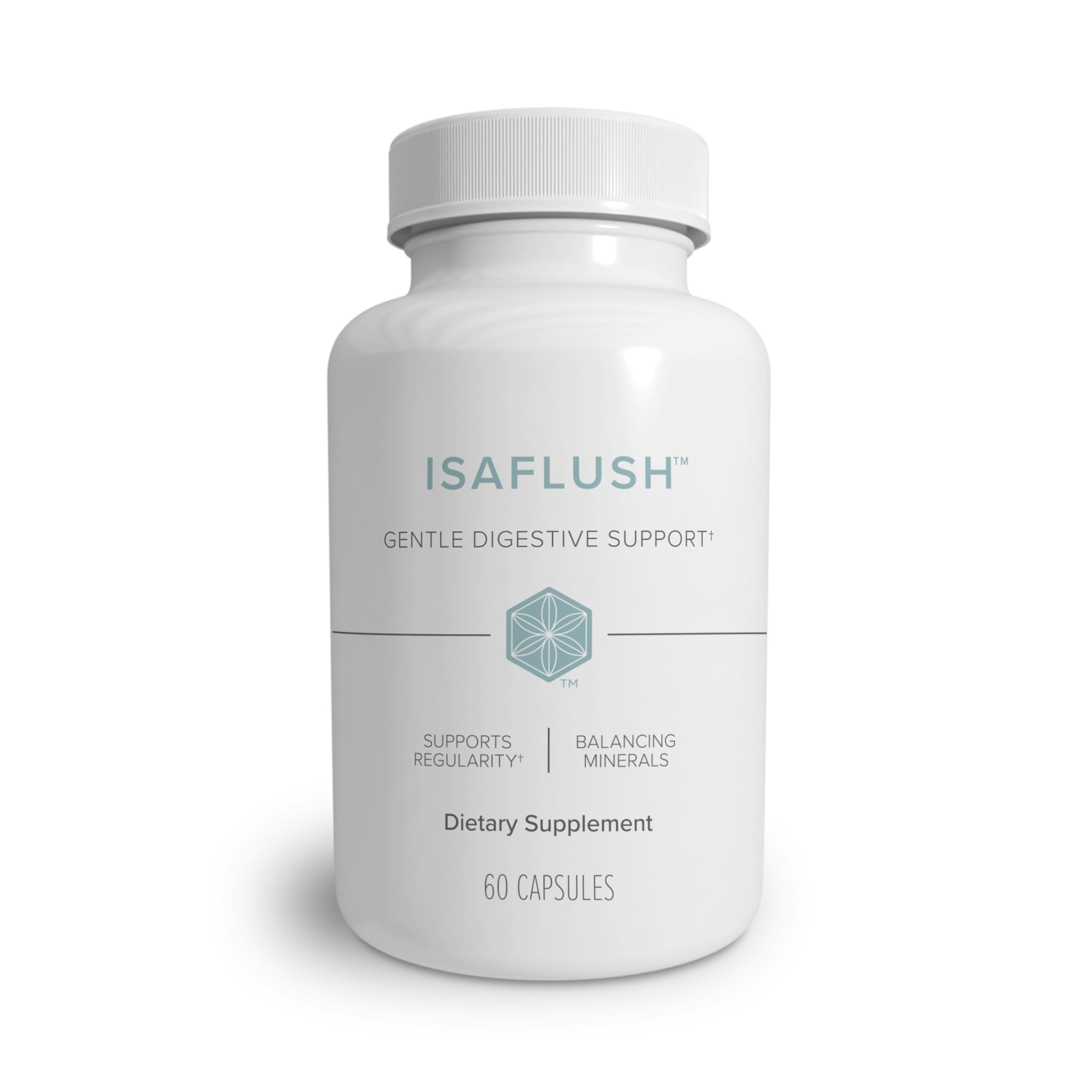 Isagenix IsaFlush frente del empaque mostrando presentación clara y confianza
