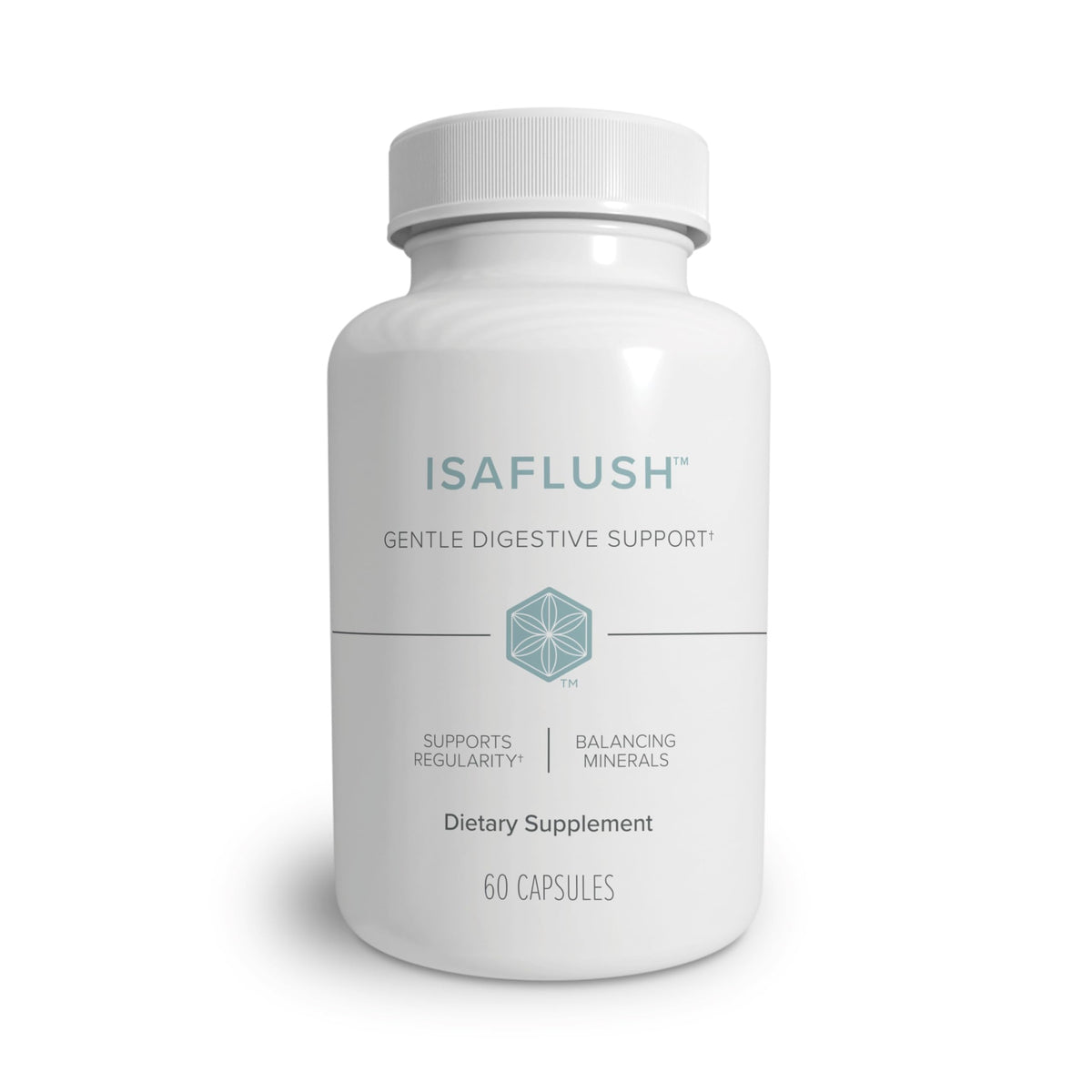 Isagenix IsaFlush frente del empaque mostrando presentación clara y confianza