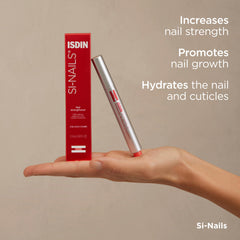 ISDIN textura del sérum Si-Nails en gota que muestra rápida absorción e hidratación