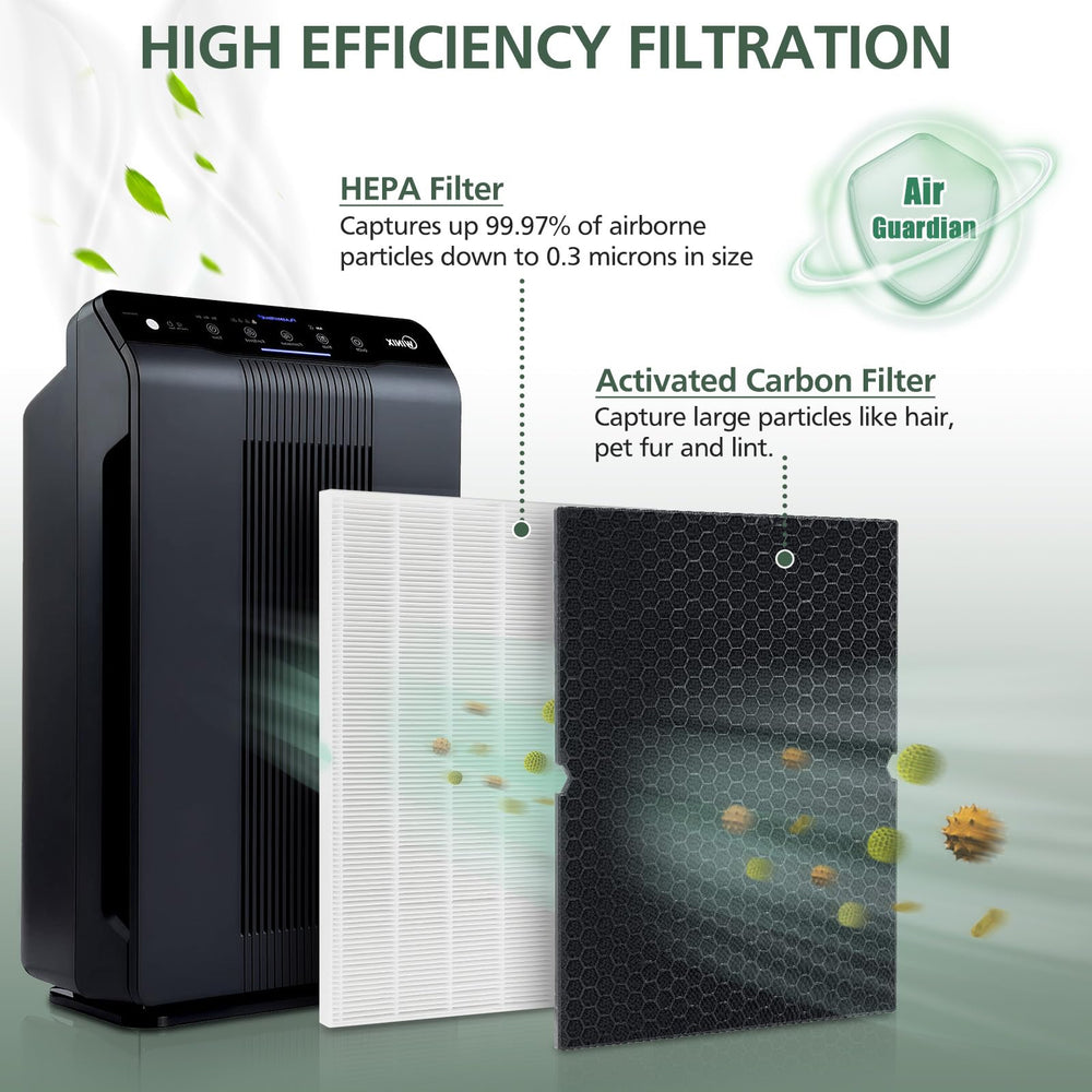 isinlive tamaño del filtro junto a purificador para comprobar ajuste