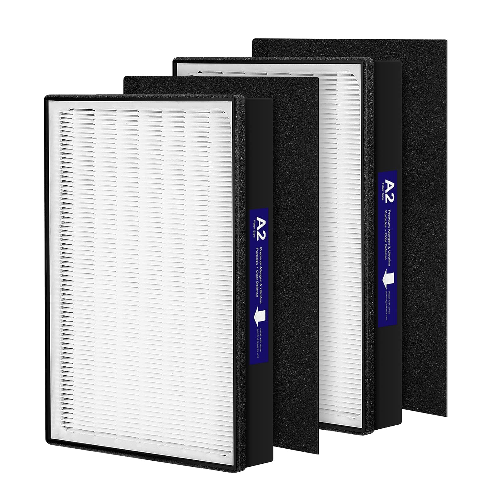isinlive filtro A2 frontal mostrando ajuste perfecto compatible con Filtrete