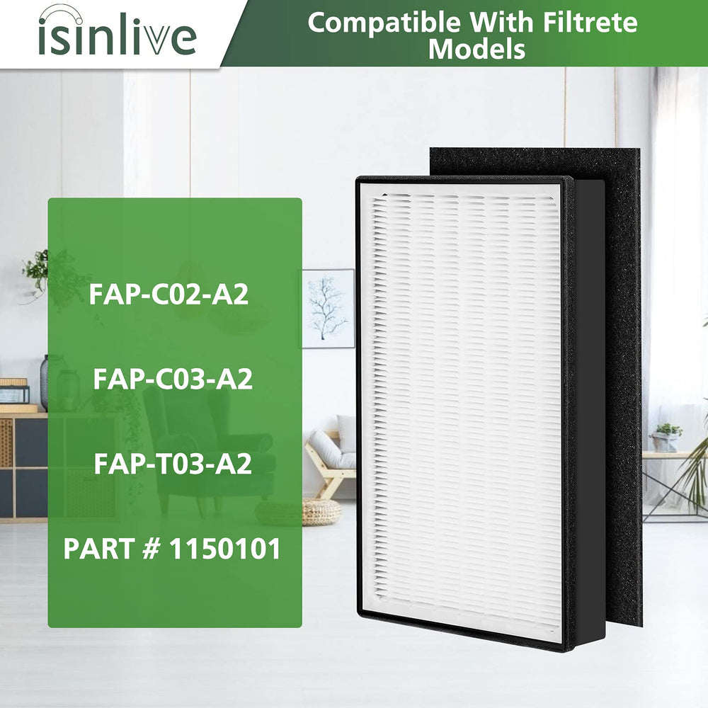 isinlive prefiltro de carbón detalle que reduce olores domésticos