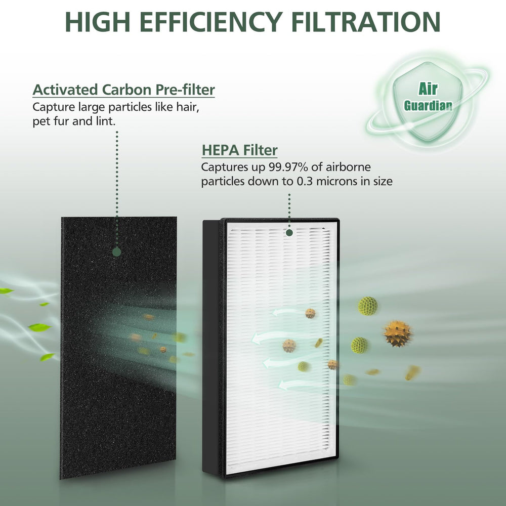 isinlive textura del filtro HEPA en primer plano para capturar partículas
