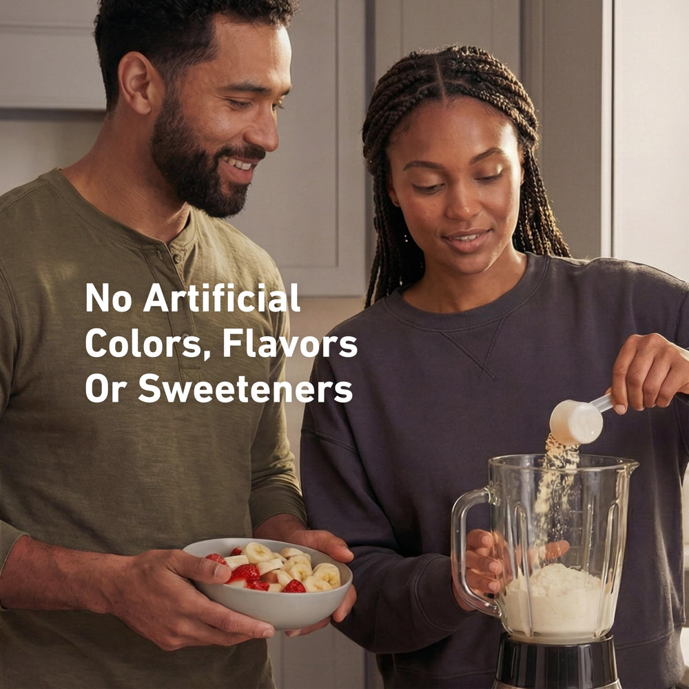 Isopure batido con frutas mostrando versatilidad en recetas saludables
