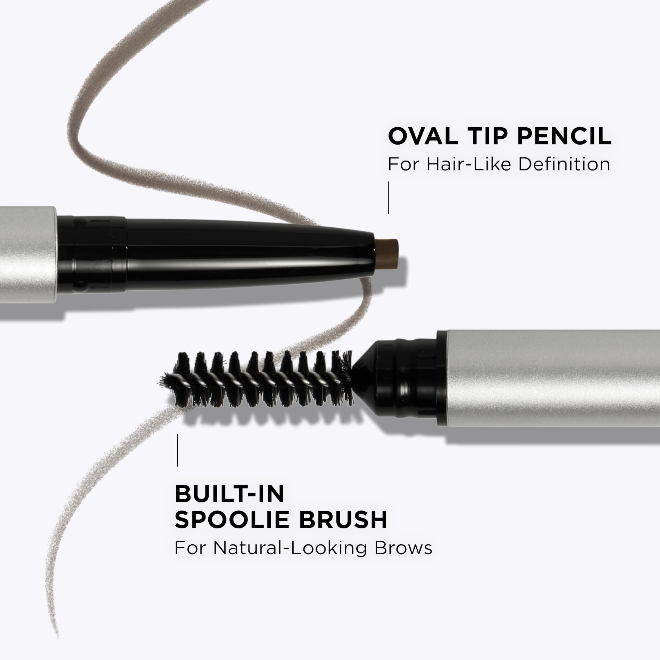 IT Cosmetics lápiz al lado de regla para comparar tamaño portátil