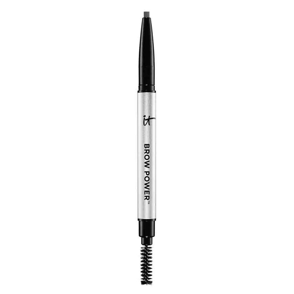 IT Cosmetics lápiz frontal y empaque mostrando diseño y versatilidad