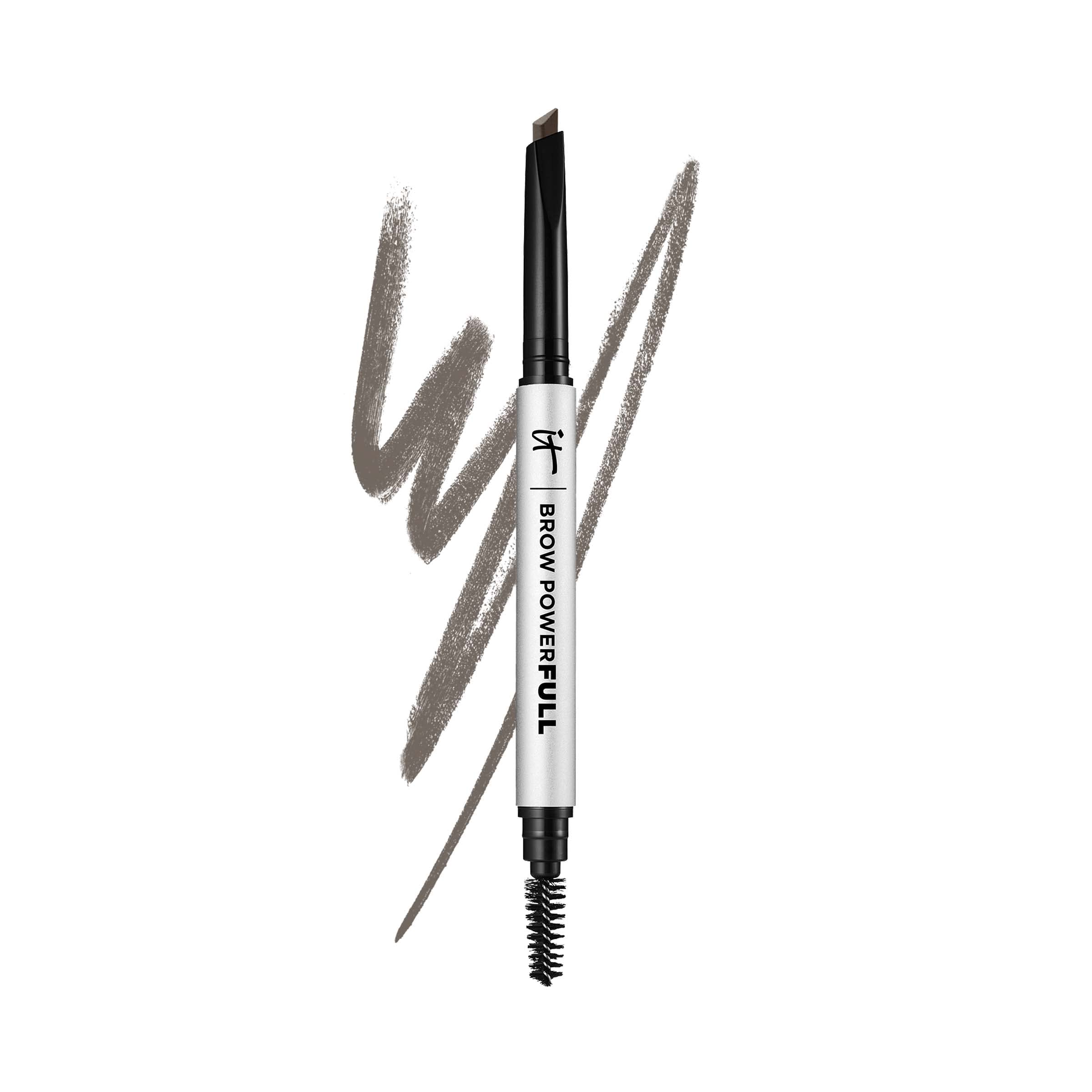 IT Cosmetics lápiz Brow PowerFULL vista frontal mostrando diseño y aplicador
