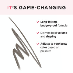 IT Cosmetics detalle de la punta triangular para definición y volumen preciso