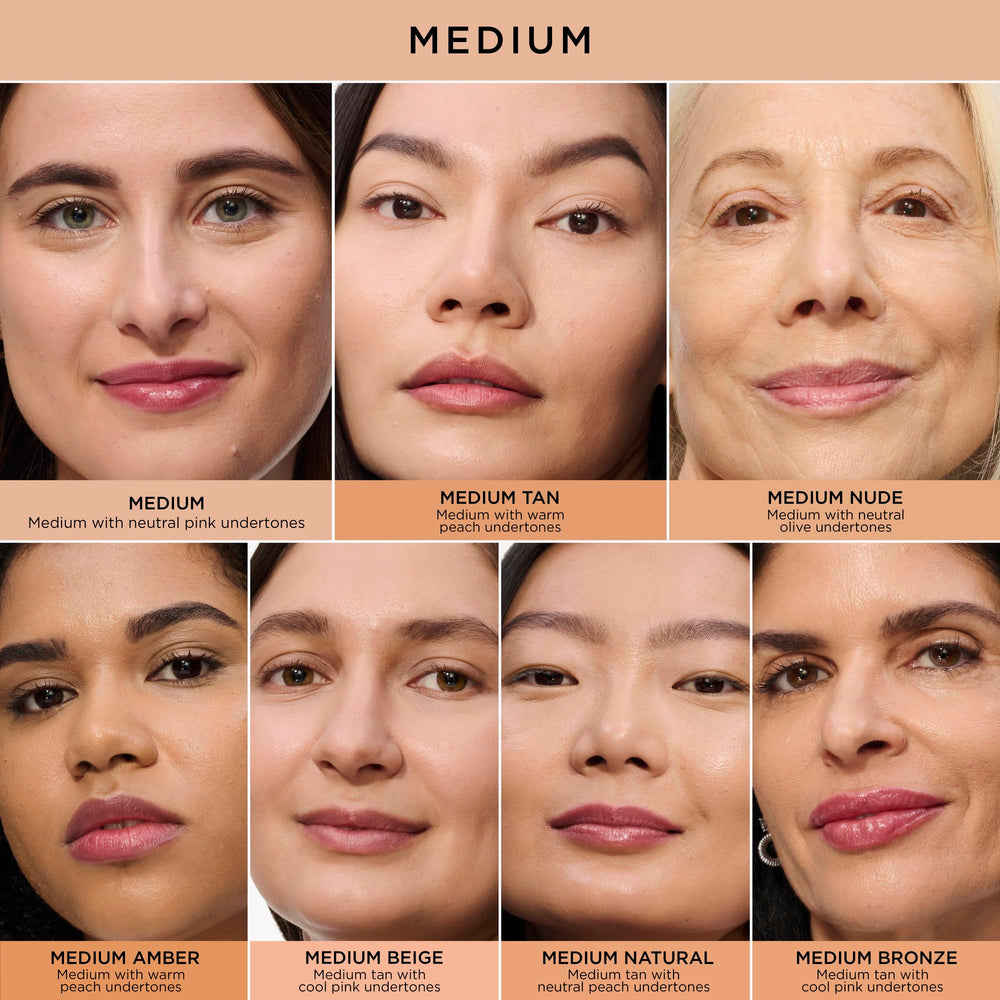 IT Cosmetics swatch of 20.0 Medium (N) on arm showing neutral medium tone