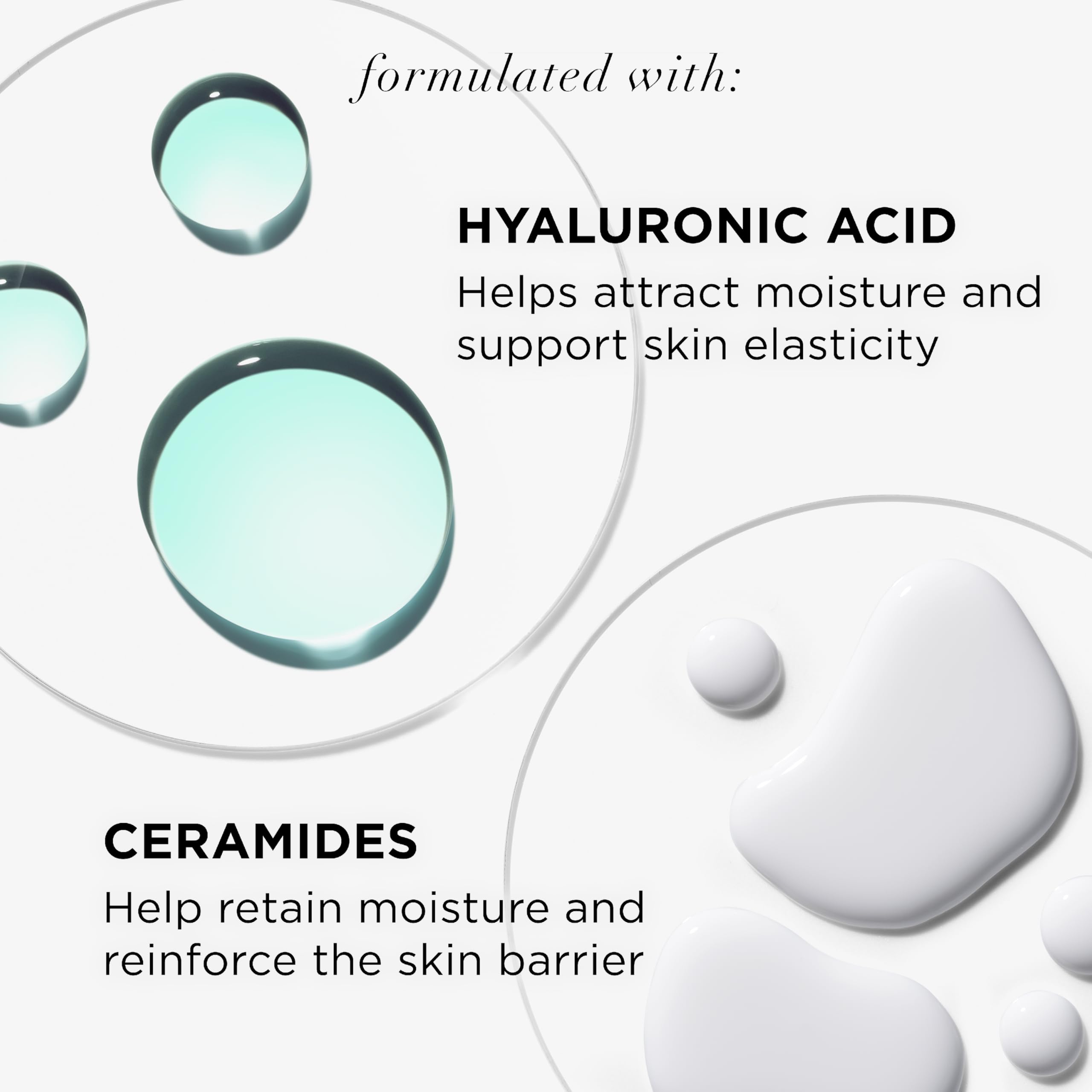 IT Cosmetics tamaño 150 ml comparado con una mano para referencia de cantidad