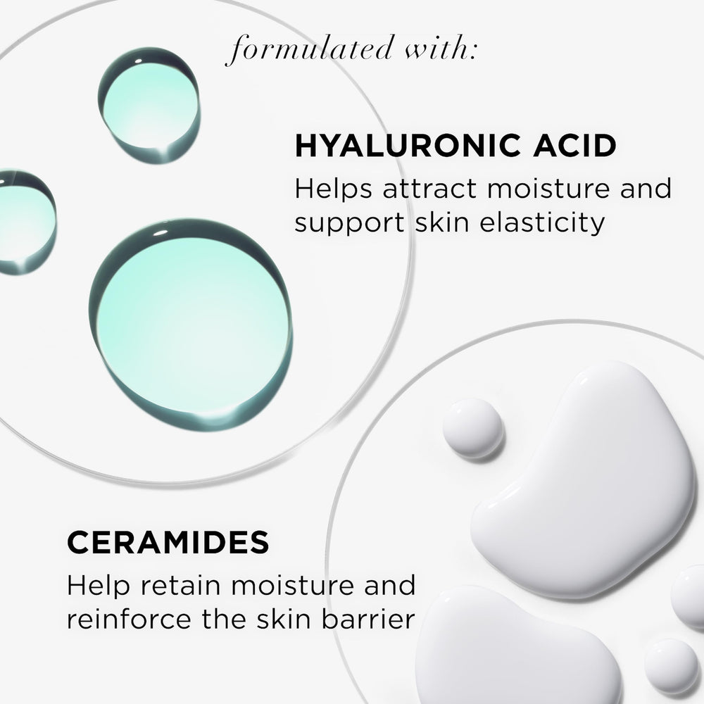 IT Cosmetics tamaño 150 ml comparado con una mano para referencia de cantidad