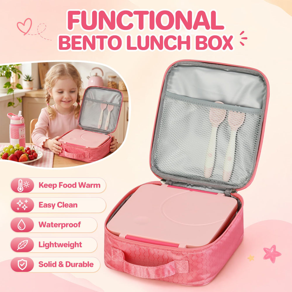 Itslife bolsa aislante rosa para transporte seguro y mantener temperatura